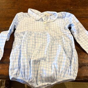 The Beaufort Bonnet Company Blue Gingham One Piece